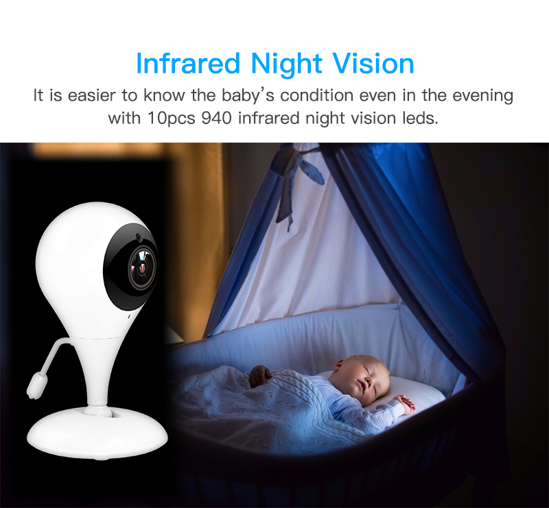 2.4 inch baby monitor HD baby monitor voice intercom wireless childcare device